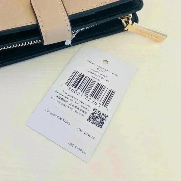 Kate Spade Madison Medium Compact Bifold Wallet - Picture 4 of 4